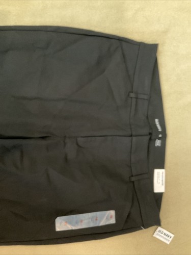 Old Navy Pixie Pants High Rise Womens 16 Black Nwt Stretch - Picture 2 of 5