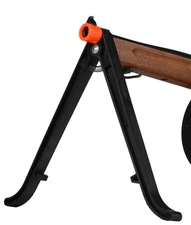 Synthetic Lightweight Universal Clamp-on Rifle Bi-Pod