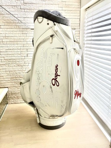 Scotty Cameron Circle J Painter's Palette Tour Staff Bag Rare Used from Japan - Picture 3 of 11