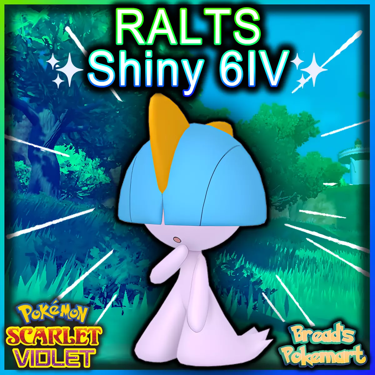 Shiny/non-shiny Ralts/gardevoir/gallade 6IV Pokémon 