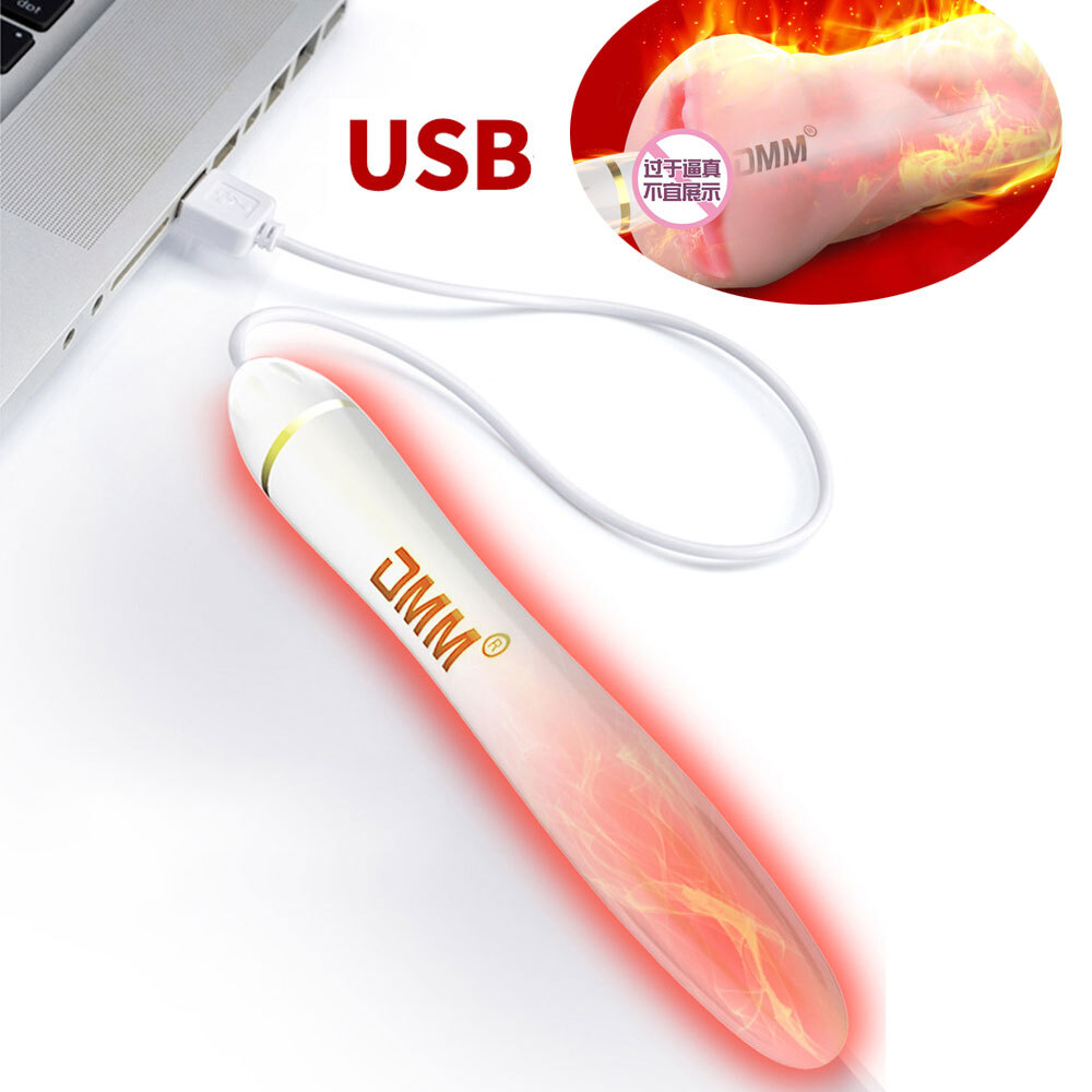 DMM® USB Heating 46℃ Rod Smart Thermostat Vagina Warmer For Male Ma Pocket Pussy - Foto 8
