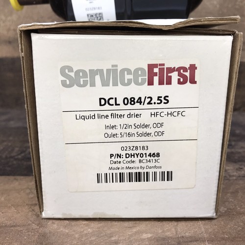 Service First DCL 084/2.5S Filtro Linea Liquido Essiccatore HFC-HCFC DHY01468 *Scatola Aperta* - Foto 2 di 5