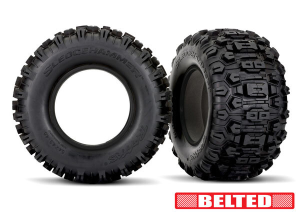 Traxxas TRX7870 Neumáticos MAXX AT CON Cinta + Inserciones