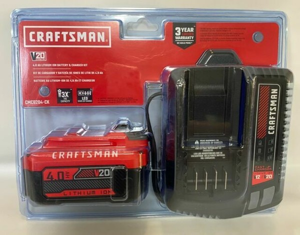 Craftsman CMCB204-CK Lithium-Ion Power Tool Battery for sale  