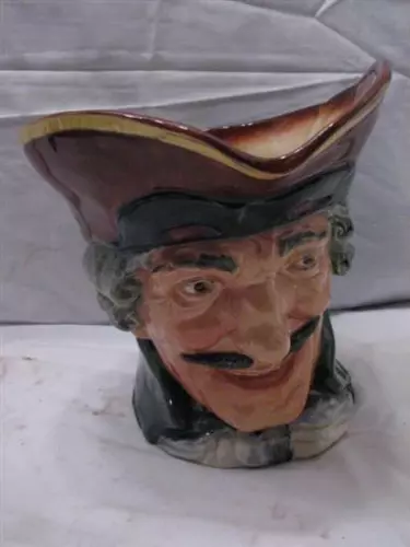 Large Vintage Royal Doulton Dick Turpin Toby Jug Character Mug