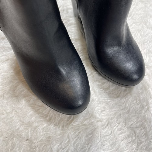 Torrid Black Vegan Faux Leather Wedge 