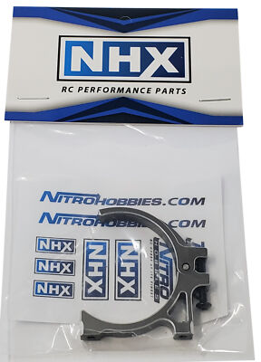 NEW NHX RC Aluminum Cooling Fan Mount Set Titanium for 42mm 1/8 Motor