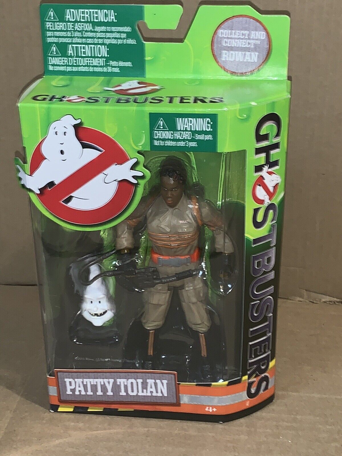 Ghostbusters Patty Tolan Action Figure With BAF Rowan Head New In Package