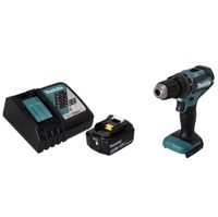 Makita Dhp 485 RF1 Akku Schlagbohrschrauber 18 V 50 Nm + 1X Akku 3 Ah + Lader