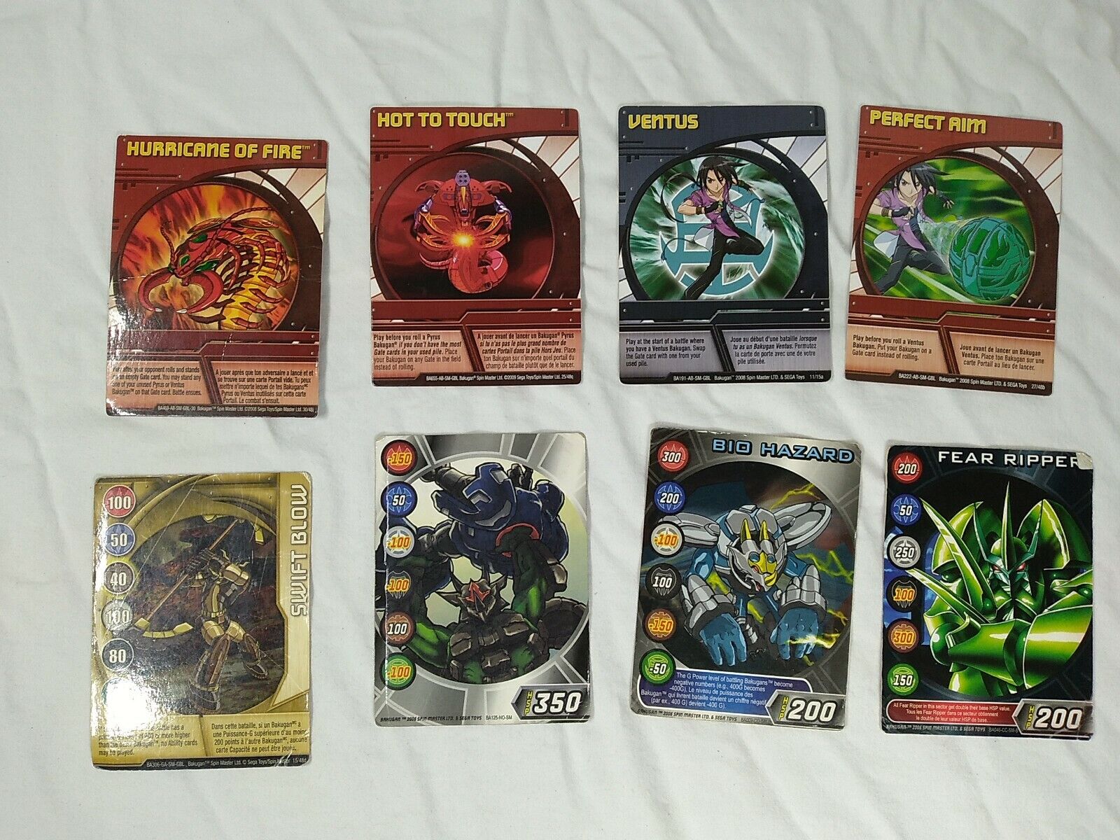 HEXSTAR SEGA Bakugan Battle Brawlers Attack card Japanese F/S