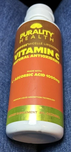 Purathrive Micelle Liposomal Radiant C With L-ascorbic Acid 1000mg