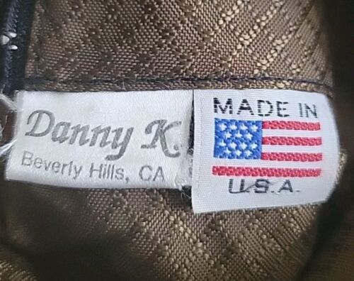 Vintage Danny K of Beverly Hills Tapestry Golf Crossbody Purse String Bag USA - Picture 5 of 5