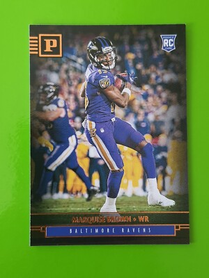 2019 Panini Chronicles #P25 Marquise Brown Baltimore Ravens RC Rookie