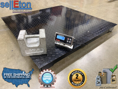 Floor Scale/Heavy Duty Platform 48X48 10,000 LB by 0.5 LB accuracy 