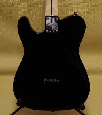 Squier Telecaster ブラック Squier Standard Telecaster Electric Guitar Black Metallic Rosewood