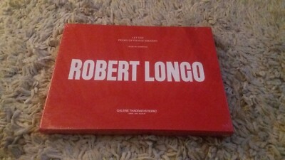 LIMITED EDITION ROBERT LONGO Let The Frame Of Things Disjoint Charcoal Drawings