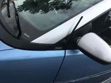 7" inch Short Black Antenna Mast Rod Radio AM/FM for SMART FORTWO 2008-2015 New