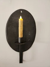 TWO Beeswax  6" Tapers  with Movable Wick/ Timer  NO Remote by Judy Condon