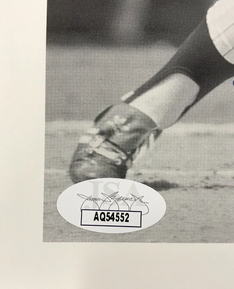 Steve Garvey Signed 8x10 B&W Photo JSA Cert w/COA MLB Dodgers/Padres '74 NL MVP! - Image 4 of 4