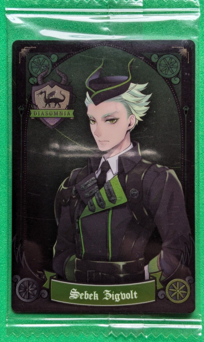 billlie ZAP soundwave MD 5マンウォン　トレカ　ツキ SEBEK ZIGVOLT DISNEY TWISTED WONDERLAND Wafer Card BANDAI No.22