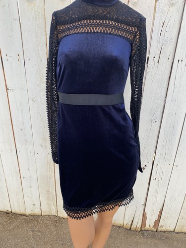 Juliet Couture Nwt $260 Blue Velvet 