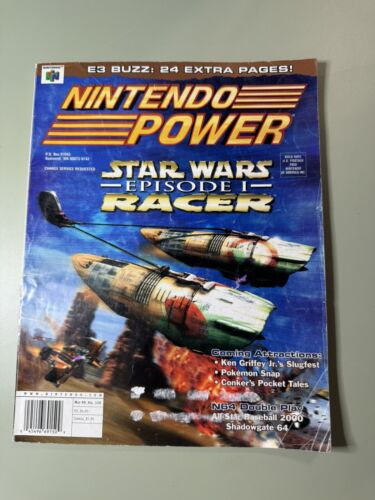 Nintendo Power Issue 120 Starwars Episode I Racers - Inserts, NO poster - Afbeelding 1 van 14
