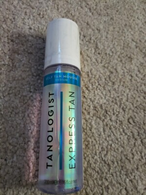 Tanologist Express Tan Self Tan Mousse Medium 6.76 fl oz New