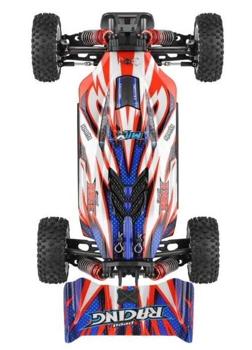 NEW WLtoys 124008 1/12 4WD 2.4G 60km/h High Speed Brushless Motor RC Racing Car - Image 4 of 4