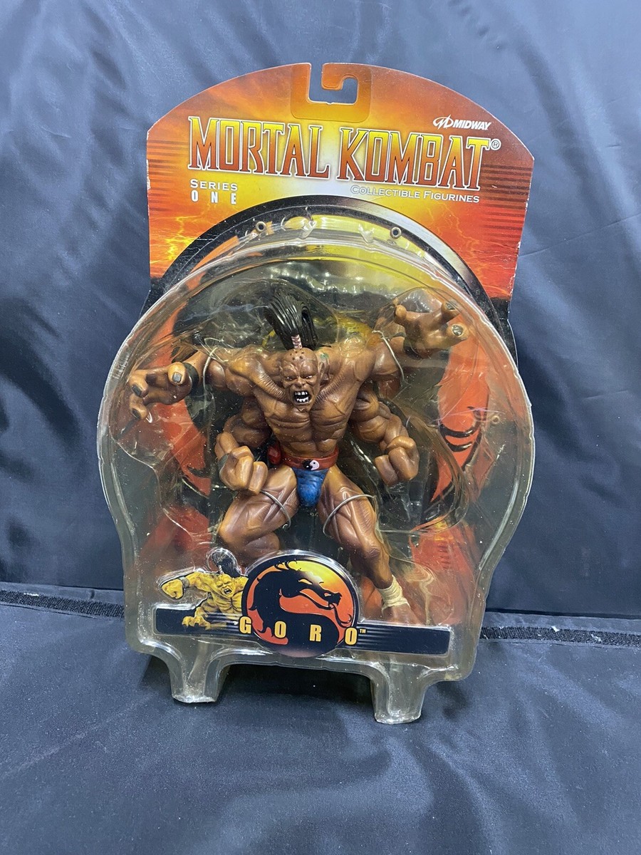 Mortal Kombat Action Figure Goro Midway MOC Palisade Series 1 toy