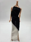 Vintage Barbie Fashion Collectibles #1364 Black & White Dress Only 1980 Mattel
