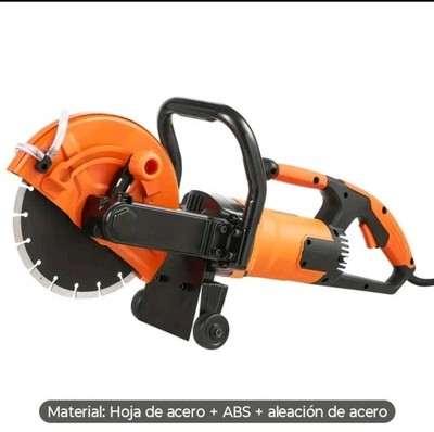 Sierra eléctrica de concreto  12 pulgadas, motor de 1800 W, cortador