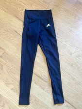 Womens Black Adidas Aeroready Leggings Size Xsmall