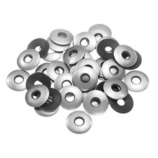 75Pcs Neoprene Rubber Sealing Washers M8x22mm 304 Stainless Steel EPDM Bonded Se