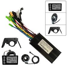 Kit Regolatore Display LCD E-Bike Acceleratore Pollice per MTB Bicicletta Scoote
