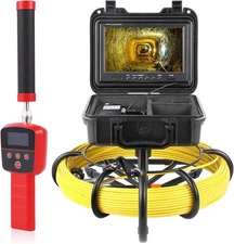 ExploreHorizon Sewer Camera 165' Length 9" Pipeline Inspection DVR