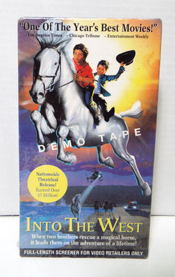 Into the West (VHS) Factory Sealed Full-Length Screener   Collectible  NEW VHS