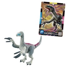 Takara Tomy Ania Jurassic World Therizinosaurus with Ania Battle Card Animal
