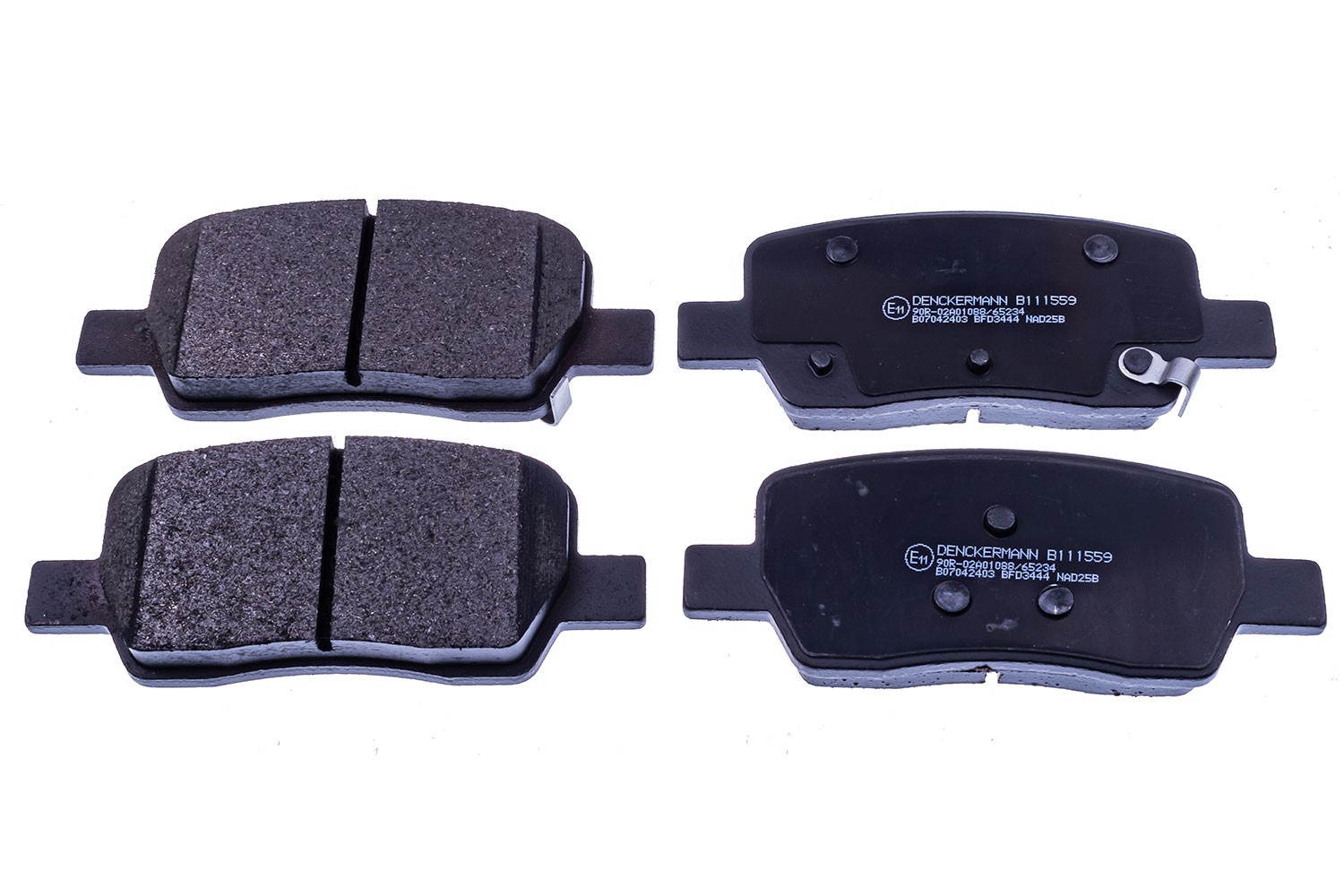 Rear DENCKERMANN B111559 Brake Pad Set, disc brake for HYUNDAI,KIA