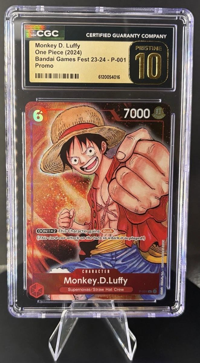 Monkey.D.Luffy P-001 One Piece Promotion Cards for sale | eBay