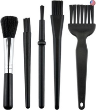 5 PCS Mini Keyboard Cleaning Brushes Kit, PP Handle Nylon Anti Static