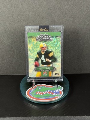 Brett Favre 4/5 2026 Wild Card Fantasy Football Kanji FMKFGR2-BF