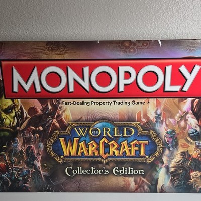 World Of Warcraft Monopoly Collectors Edition 2012 Blizzard Open Box WoW