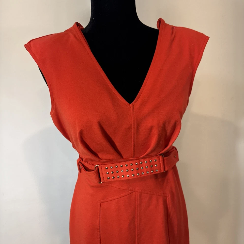 Vestido naranja Jennifer Lopez para mujer 6 Foto 2 de 4