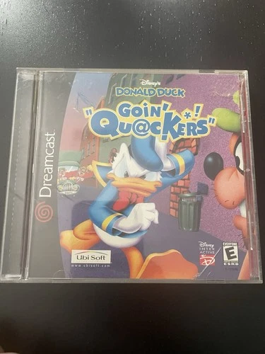Disney's Donald Duck Goin Quackers - Sega Dreamcast - Complete in Box CIB Tested