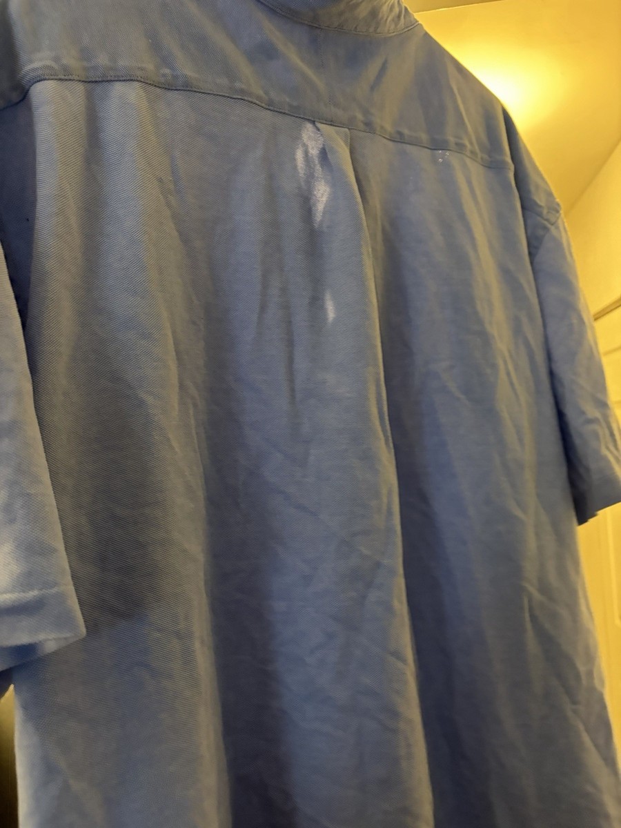 Polo Ralph Lauren S/s Oxford Shirt-Blue-Sz 3xb View 3