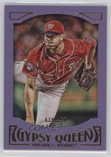 2016 Topps Gypsy Queen Purple Paper Frame 38/250 Jonathan Papelbon #53 0f8
