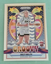 2025 Panini Prizm WNBA HAILEY VAN LITH Rookie Groovy Insert #14 RC Chicago Sky