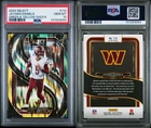 2024 Panini Select - Premier Level Jayden Daniels #112 Green & Yellow Shock...