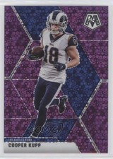 2020 Panini Mosaic No Huddle Purple Prizm 7/50 Cooper Kupp #116 03rx