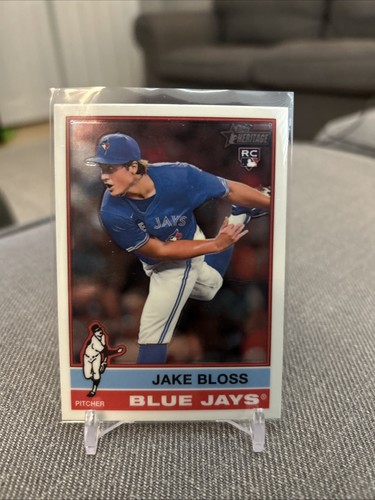 2025 Topps Heritage Jake Bloss #147 (RC) Chrome Toronto Blue Jays MLB